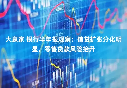 大赢家 银行半年报观察：信贷扩张分化明显，零售贷款风险抬升